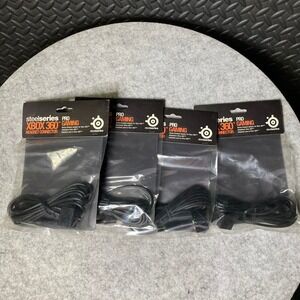 New SteelSeries ProGaming Headset‎ Adapter for Xbox 360 Set Of 4